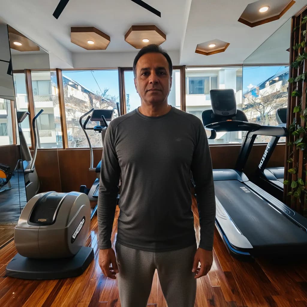 Mr Jamil Ahmed before